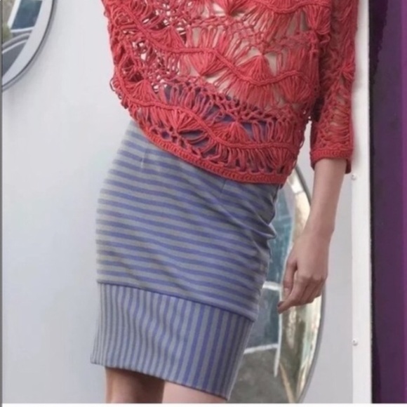 Anthropologie Plenty by Tracy Reese Striped Skirt - Picture 1 of 6